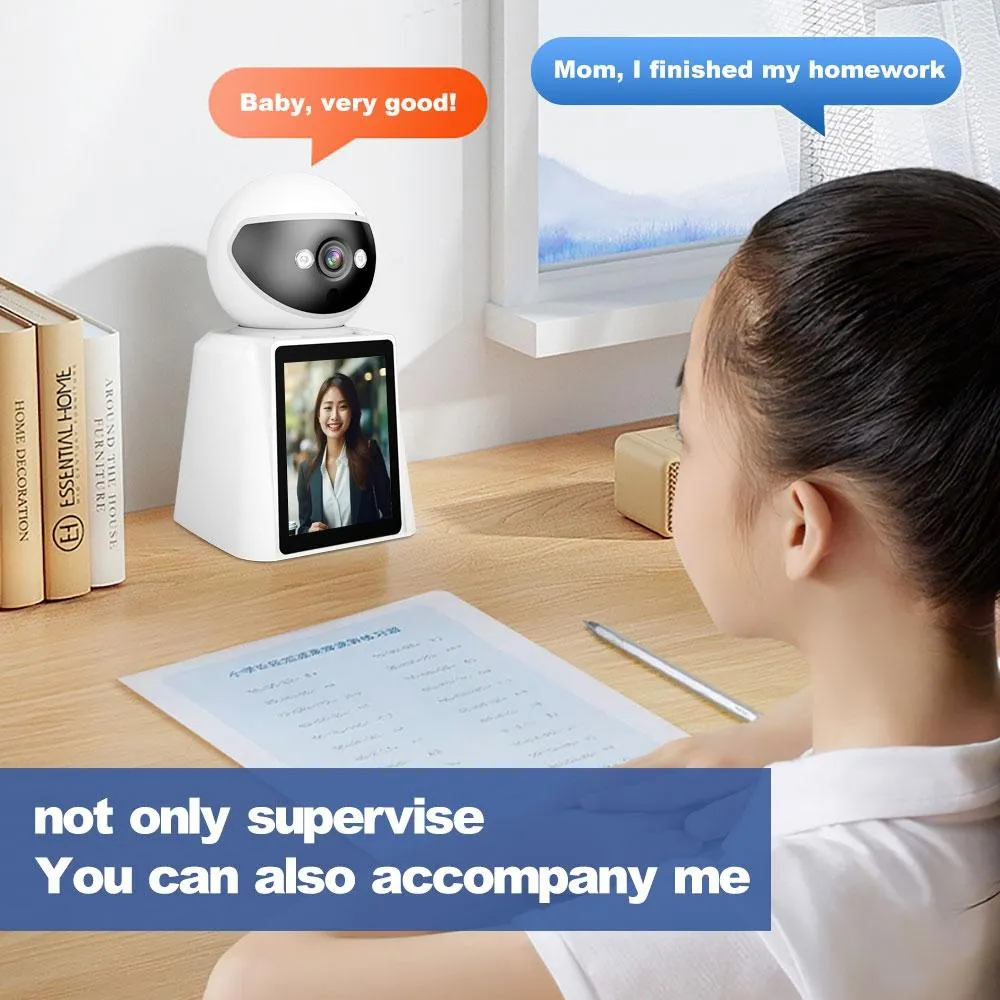 2.8 Smart Baby Monitor With 2Mp Ips Screen