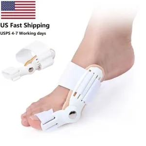 2Pcs Toe Protector Feet Care Pedicure Tool Big Toe Splint Straightener