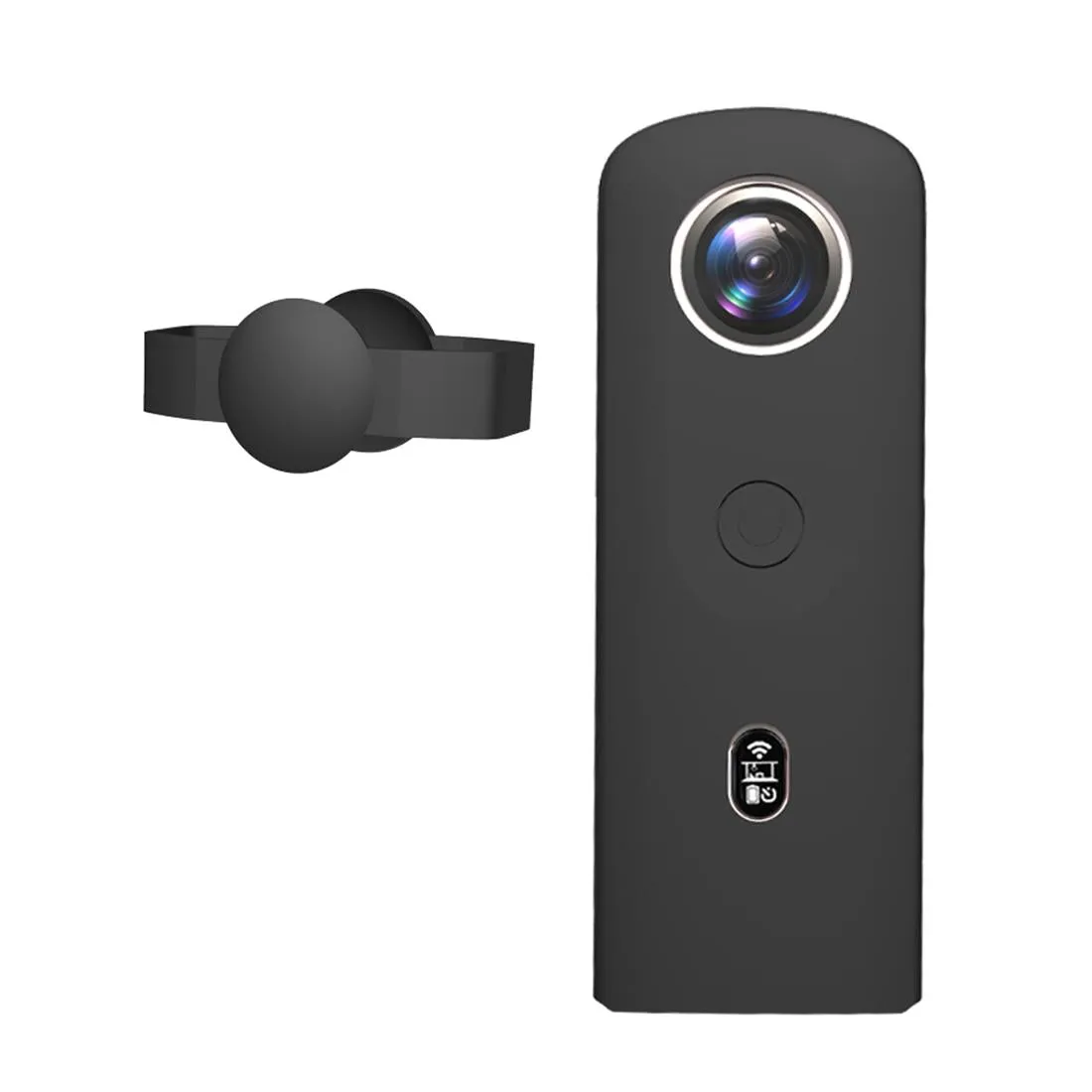 360 Camera Silicone Case | With Lens Cover | For Ricoh Theta SC2 | Blue