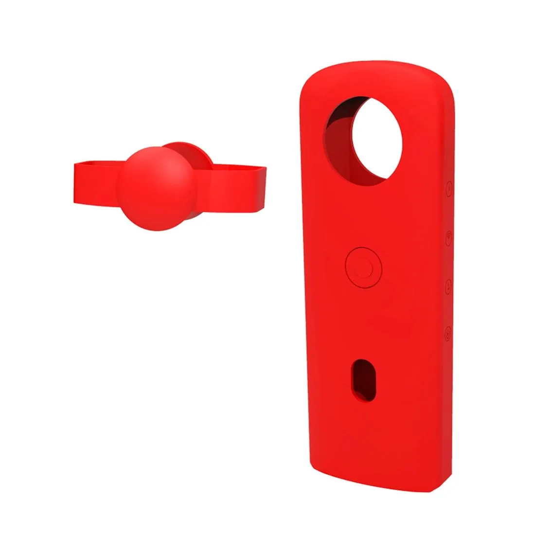 360 Camera Silicone Case | With Lens Cover | For Ricoh Theta SC2 | Blue