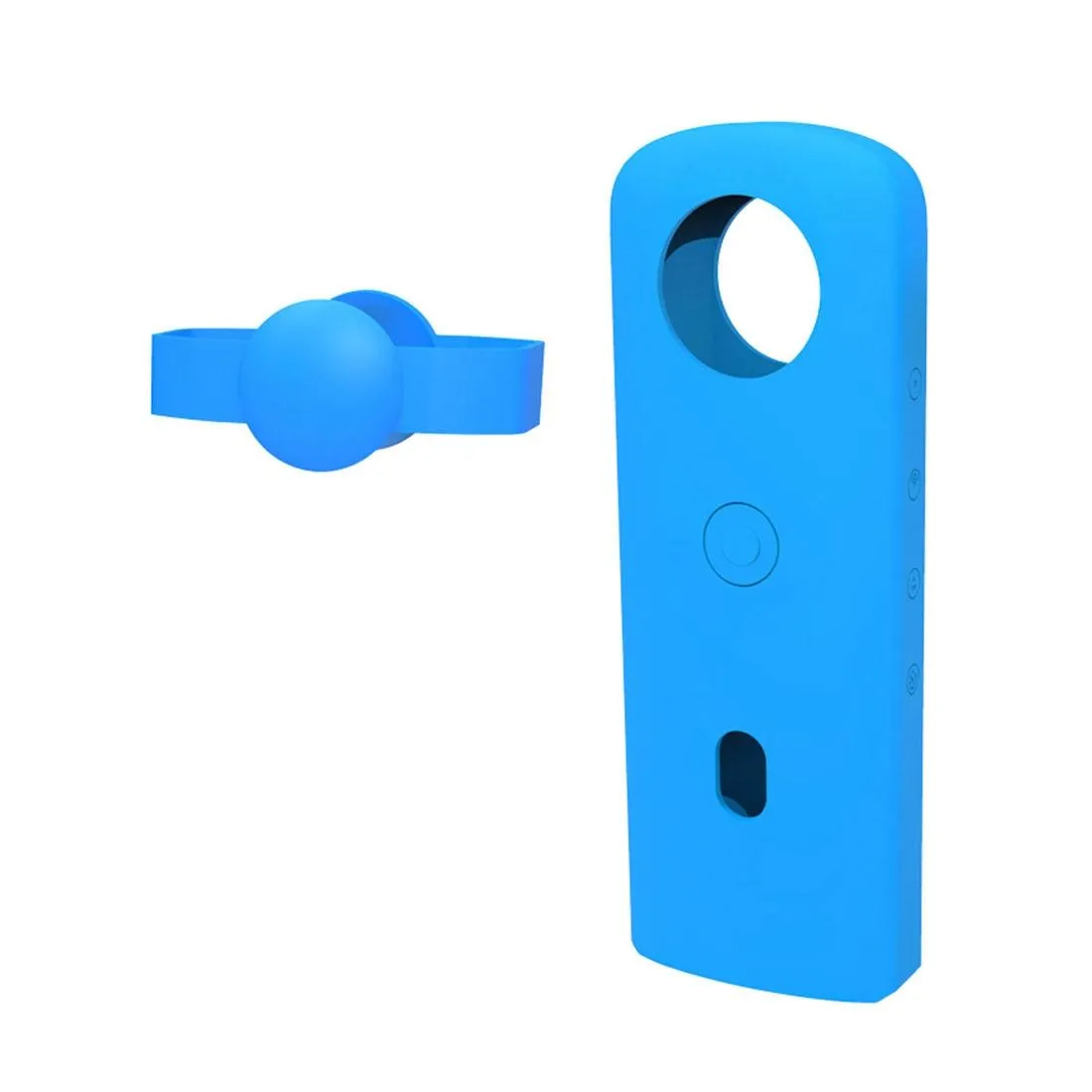 360 Camera Silicone Case with Lens Cover for Ricoh Theta Sc2