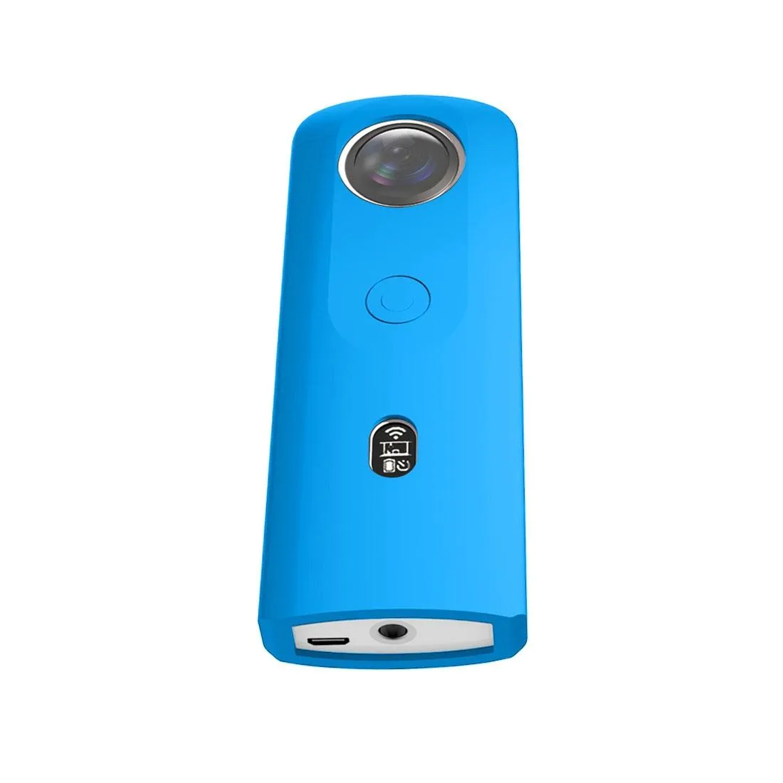 360 Camera Silicone Case with Lens Cover for Ricoh Theta Sc2