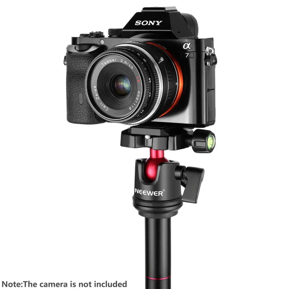 360 Rotating Ball Head for Canon Sony Dslr Camera 1/4 Arca Quick Plate