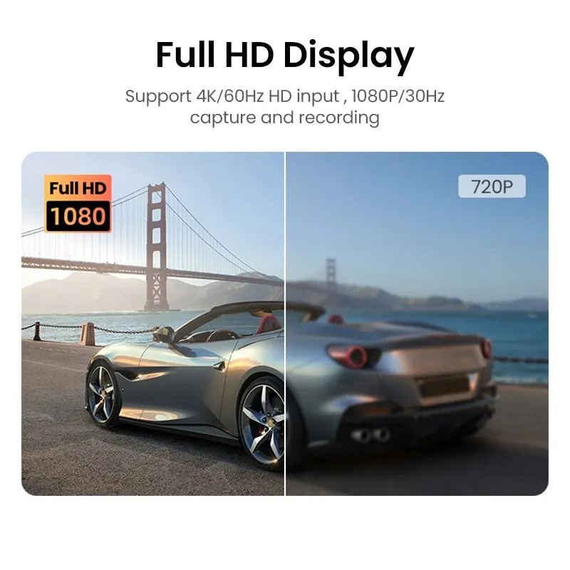 40189 USB-C to HDMI 2 in 1 HD Video Capture Card