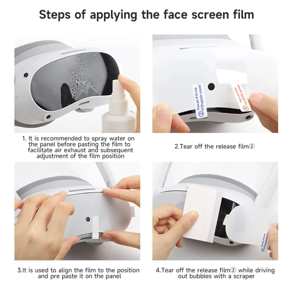 Anti-scratch Soft Lens Protective Headwear for Pico 4 Accessories