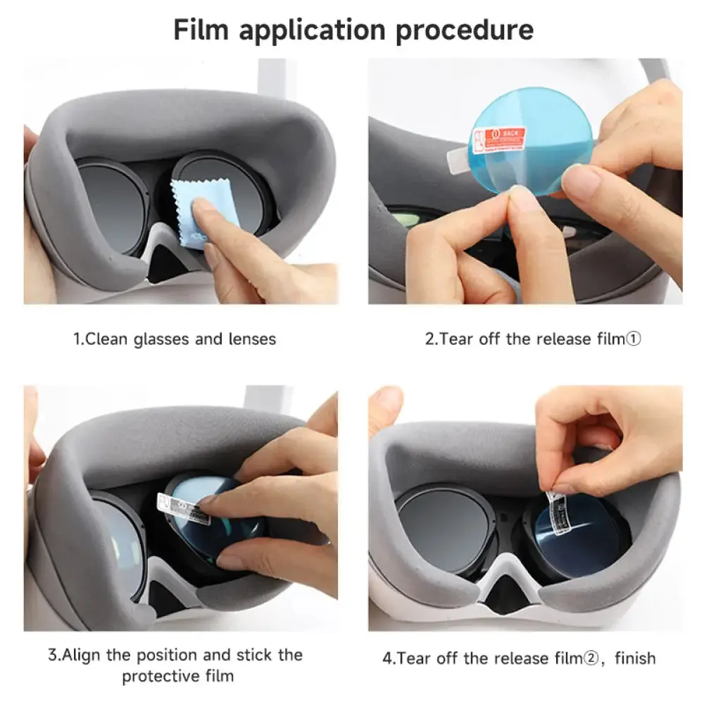 Anti-scratch Soft Lens Protective Headwear for Pico 4 Accessories