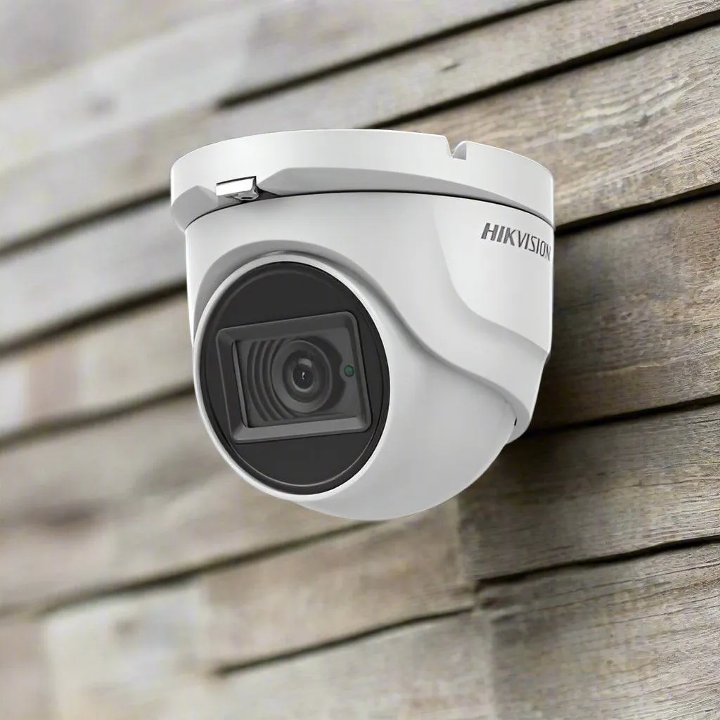 Hikvision Turret Analog Camera 4K Fixed Lens , DS-2CE76U7T-ITMF