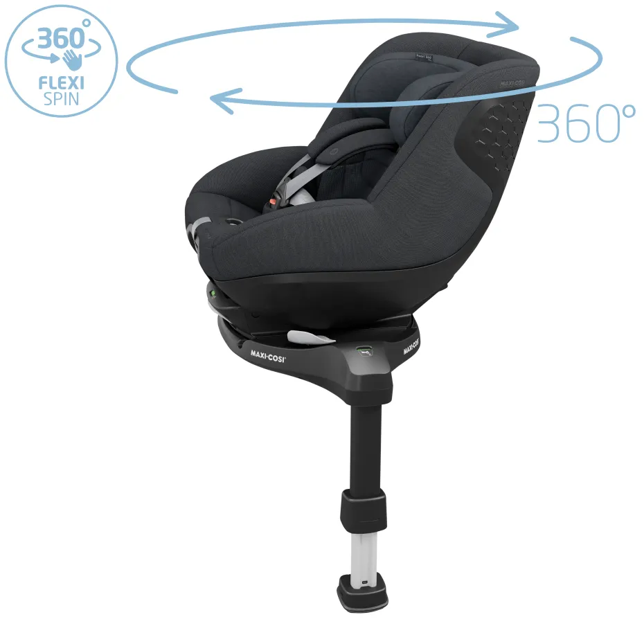Maxi Cosi Pearl 360 Pro Car Seat - Authentic Graphite