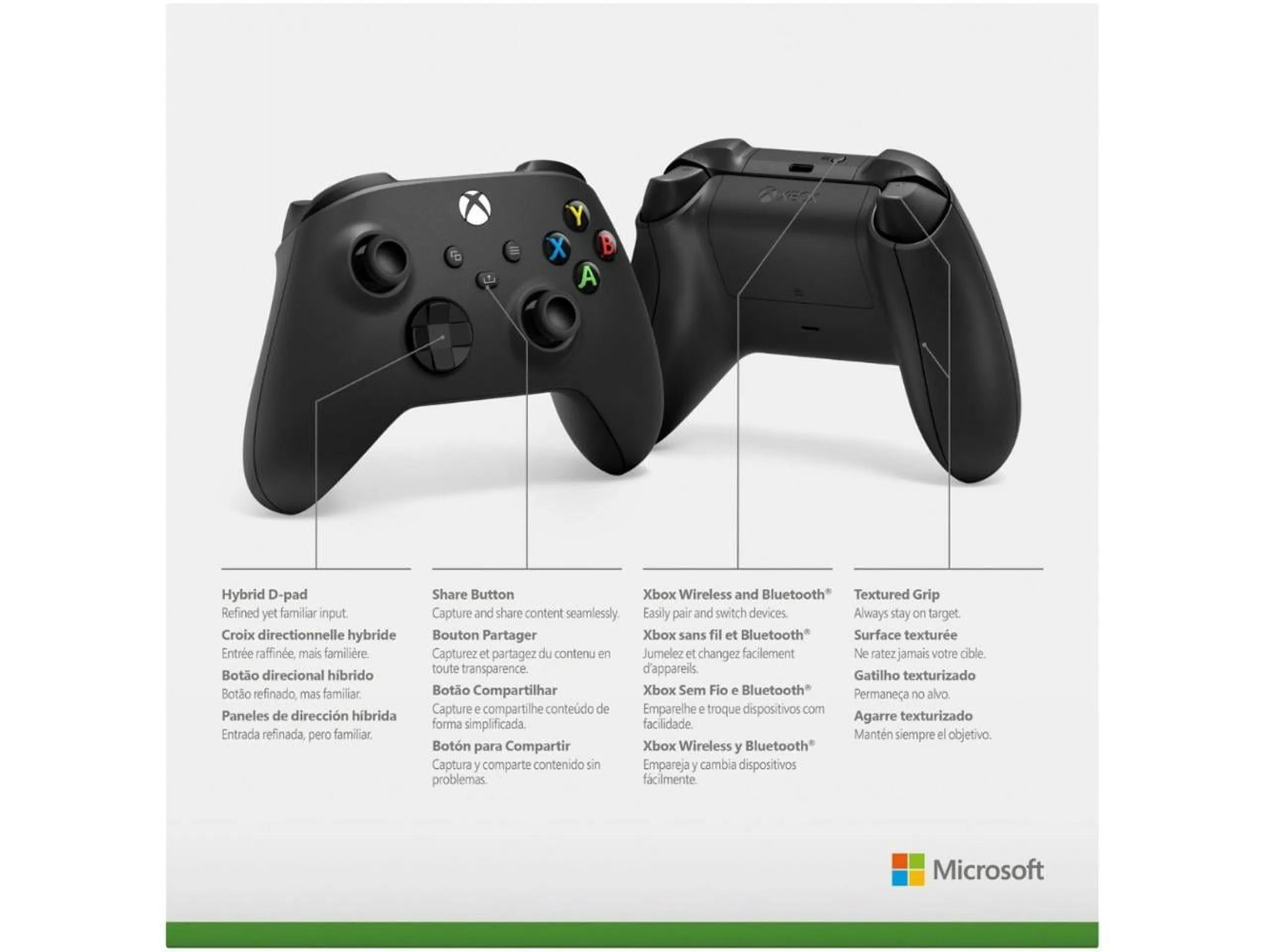 Microsoft Xbox Wireless Controller - Carbon Black