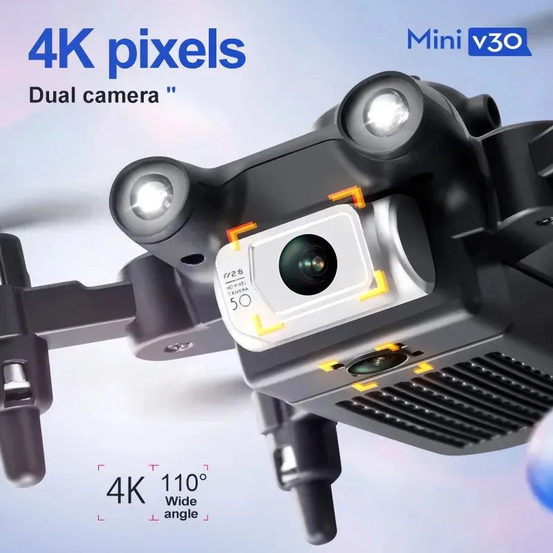 Mini Drone with Camera | HD 4K RC Drone | Five-Sided Obstacle Avoidance Helicopter Drone Toy