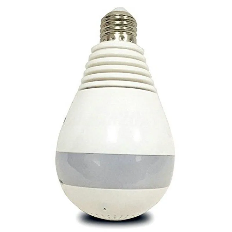 Panoramic Wireless Light Bulb Camera. Wifi 360 Degree Light bulb Camera.