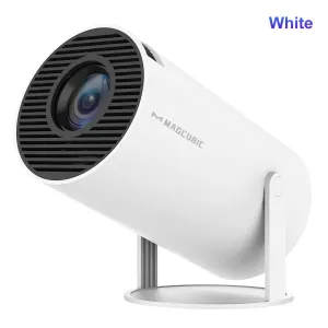 Projector Android 11 4K 1280*720P HY300 Dual Wifi 260ANSI 180Flexible BT5.0 Cinema Outdoor Portable Projetor HY300 Pro