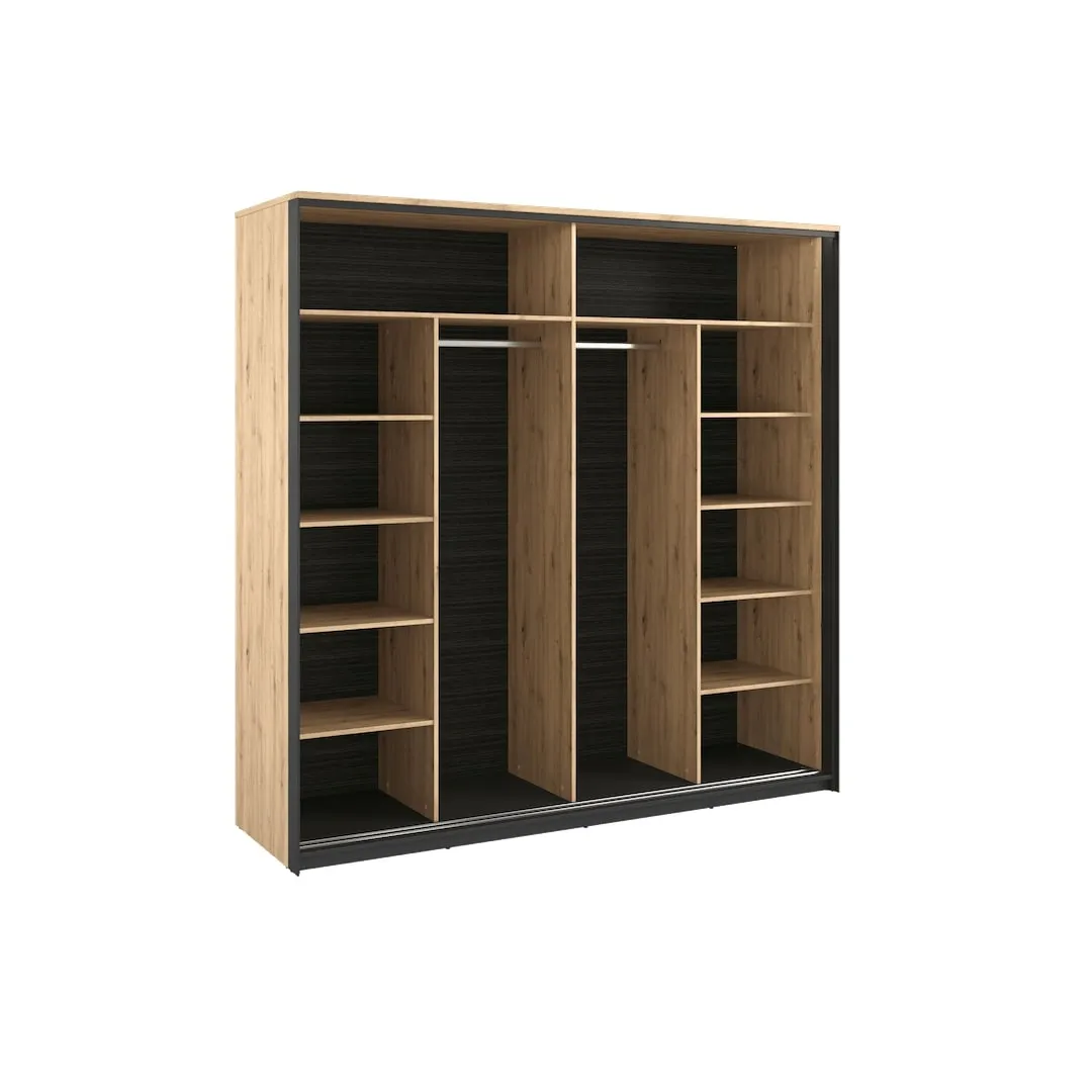 Quant QS-01 Sliding Door Wardrobe 220cm