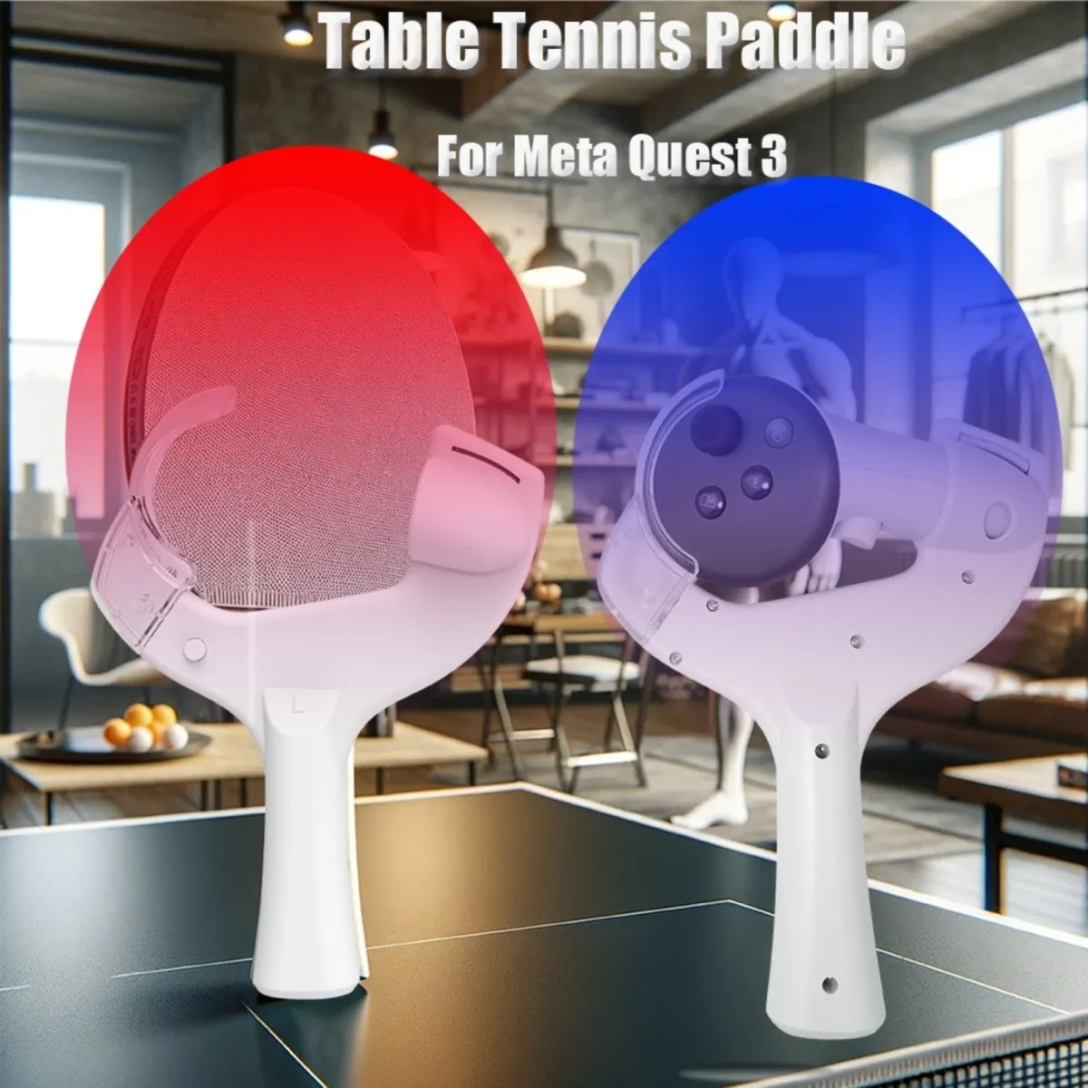 Table tennis ping-pong rackets| for Meta Quest 3, 3S