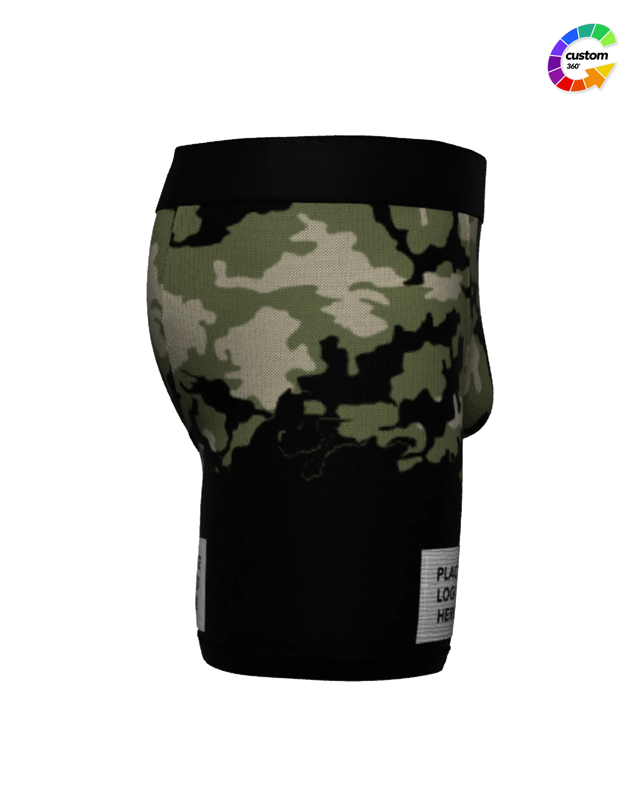 TD-CS-002 360 Custom Compression Shorts