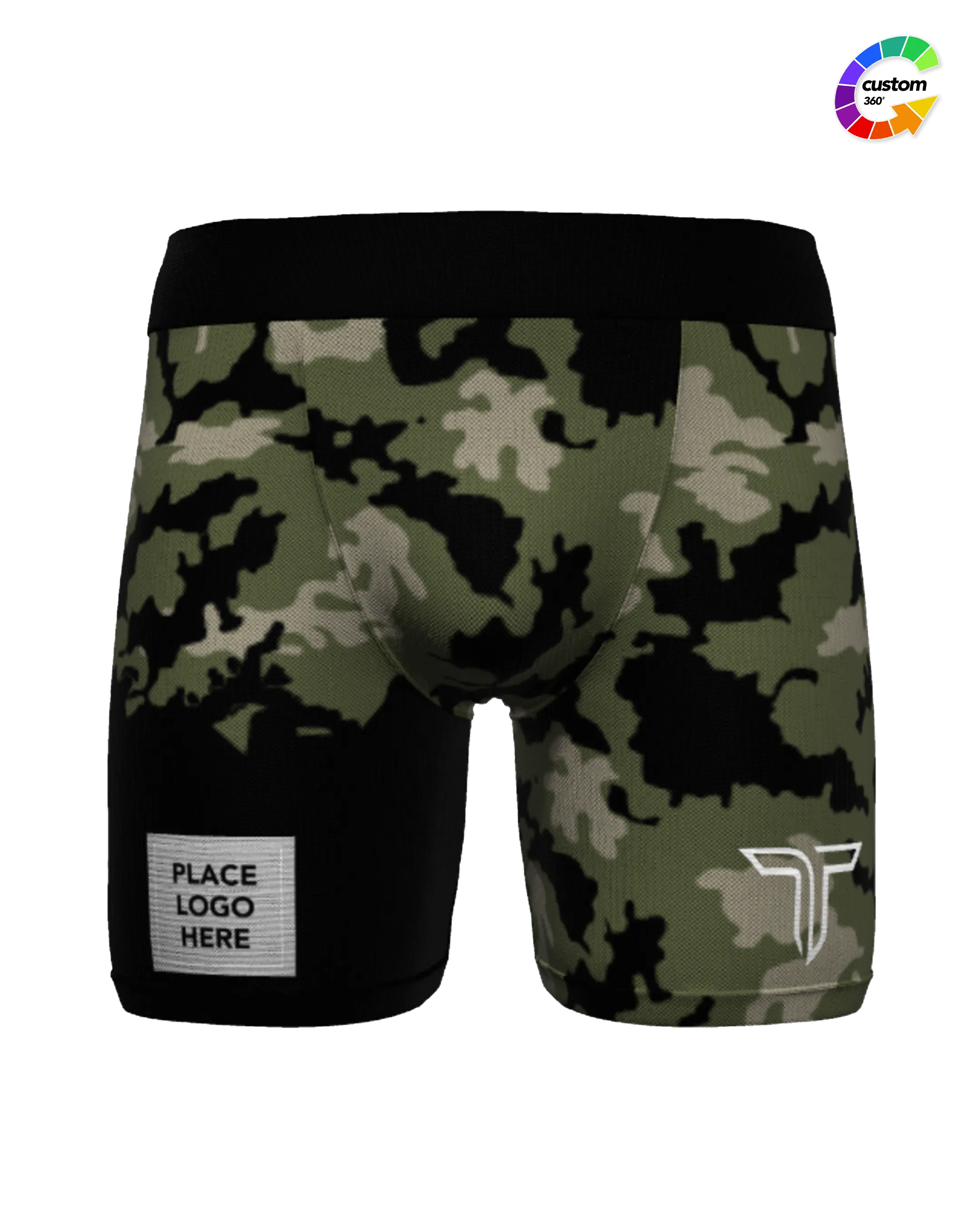 TD-CS-002 360 Custom Compression Shorts