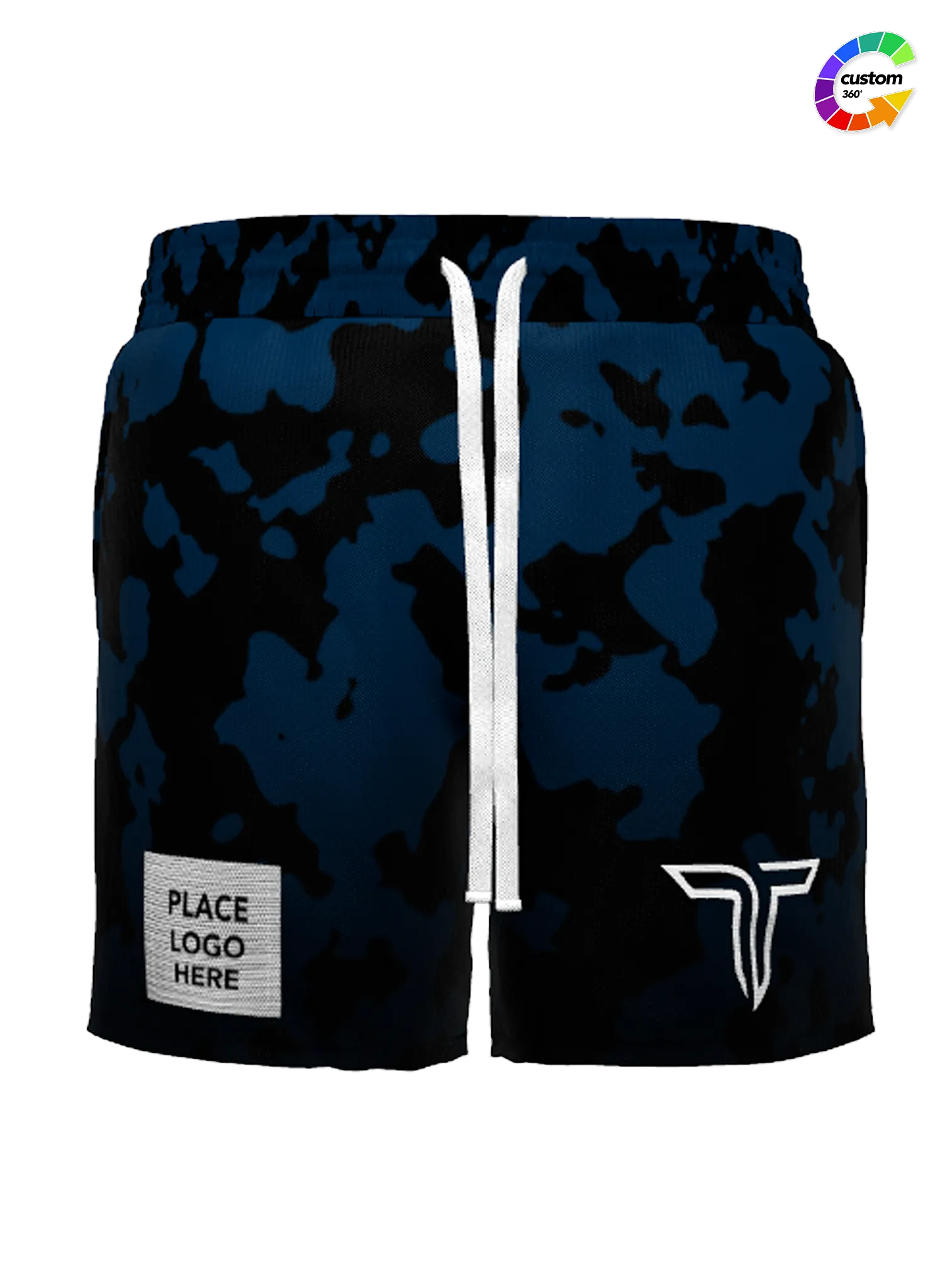 TD-GS-003 360 Custom Gym Shorts (5"&7 Inseam)