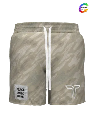TD-GS-004 360 Custom Gym Shorts (5"&7 Inseam)
