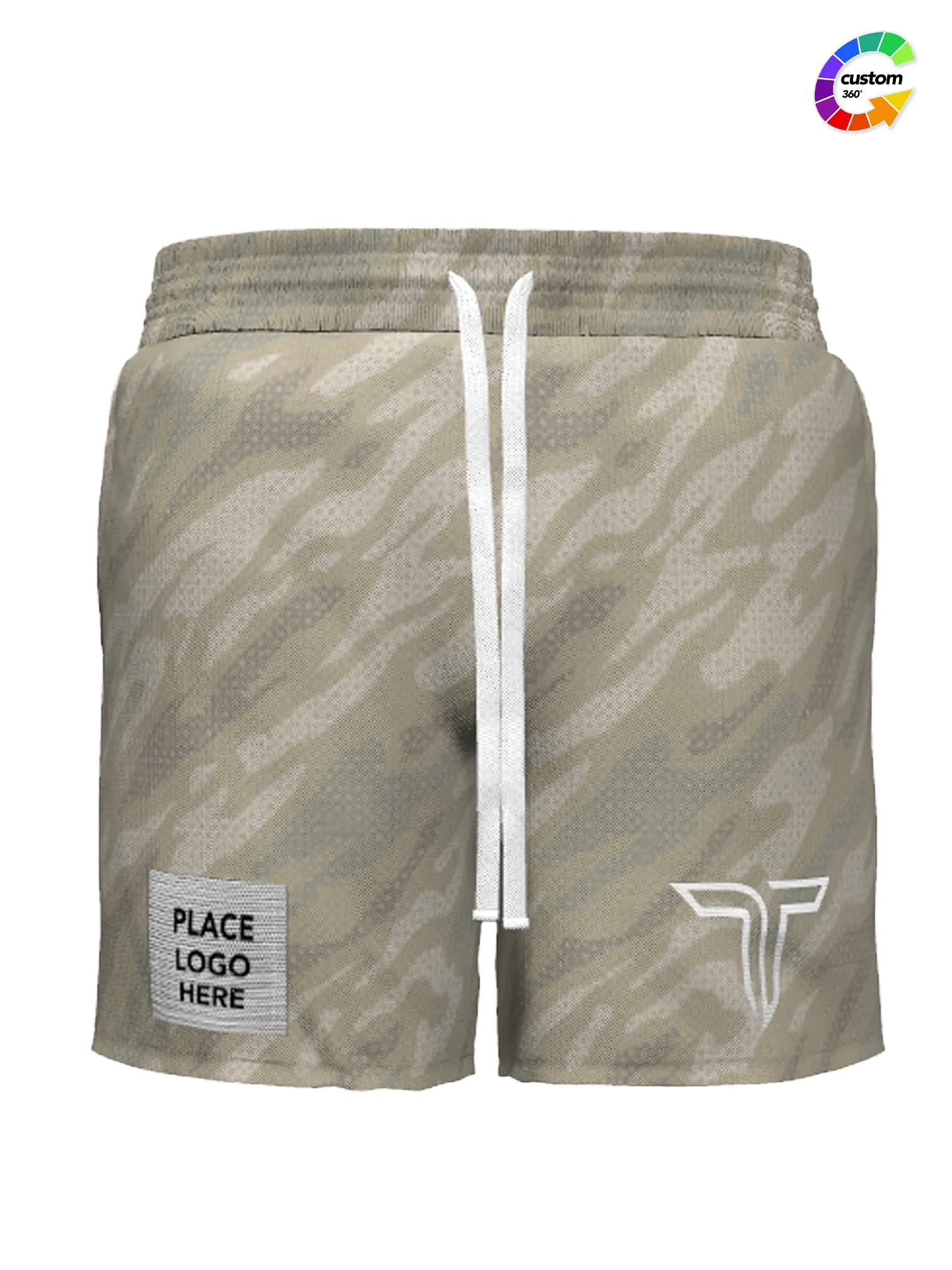 TD-GS-004 360 Custom Gym Shorts (5"&7 Inseam)