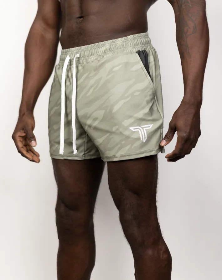 TD-GS-004 360 Custom Gym Shorts (5"&7 Inseam)