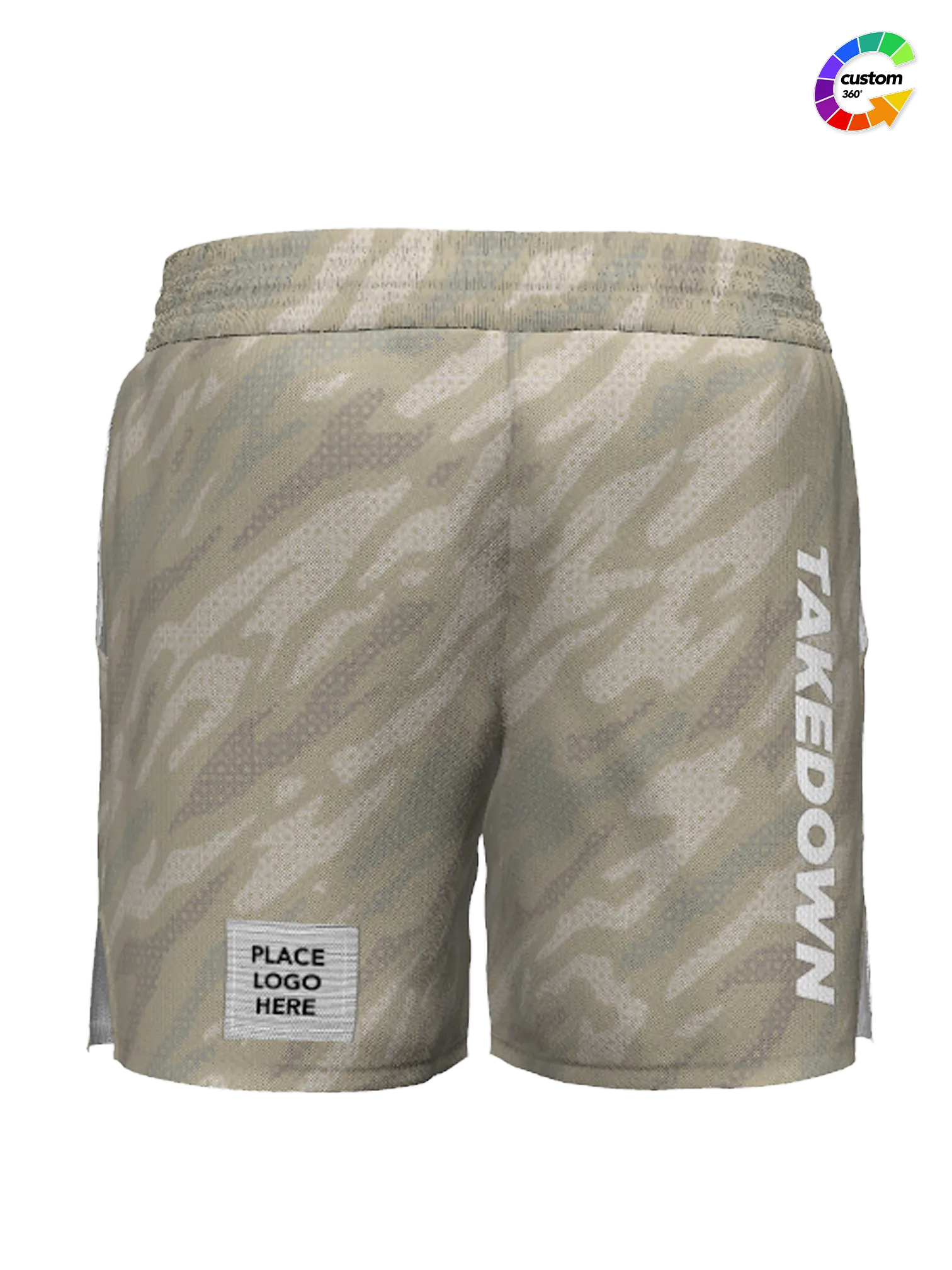 TD-GS-004 360 Custom Gym Shorts (5"&7 Inseam)