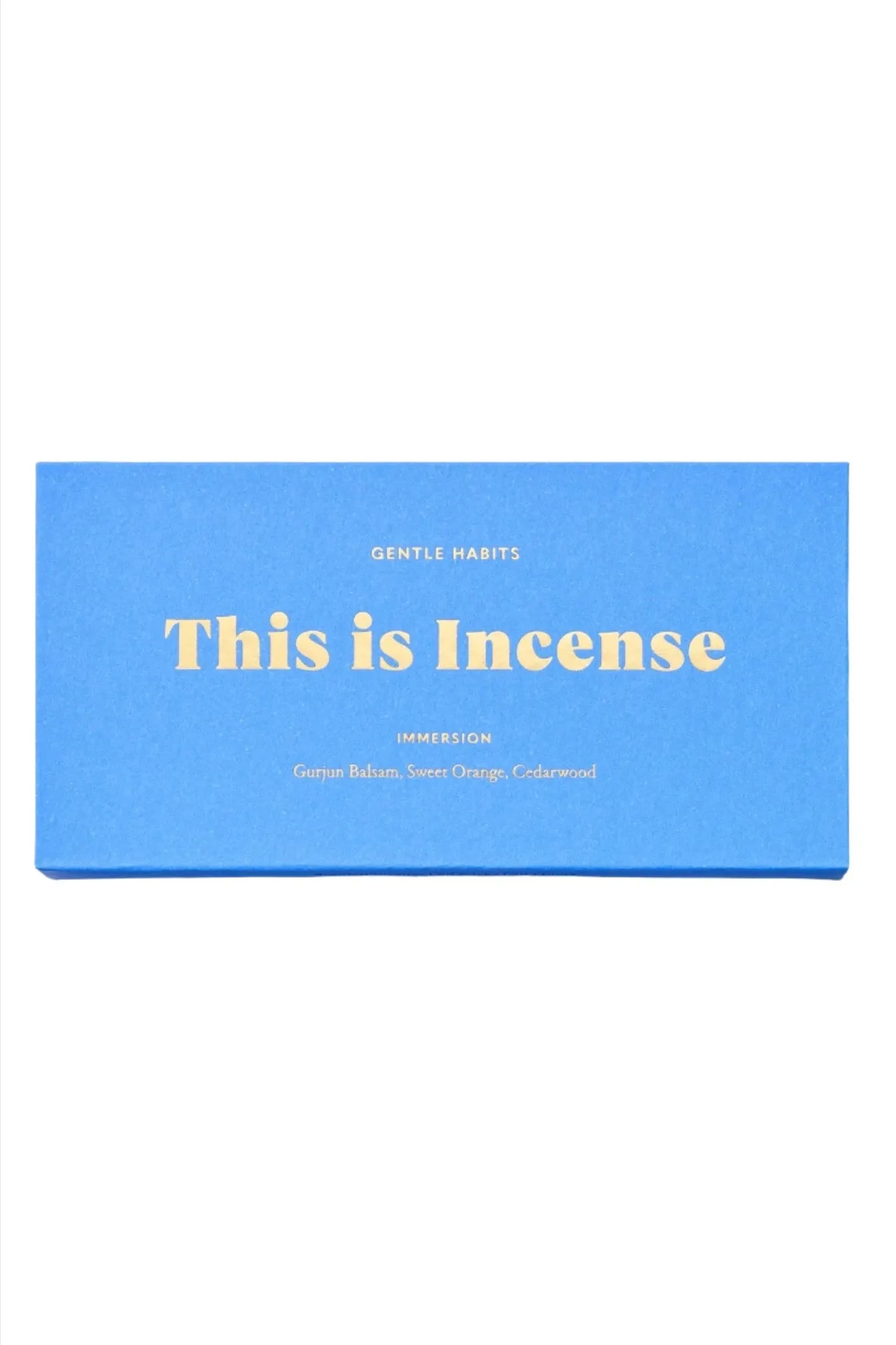 THIS IS INCENSE - IMMERSION