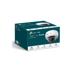 TP-Link VIGI 4MP C240(2.8mm) Full-Color Dome Network Camera, 2.8mm Lens, Smart Detection, 3YW