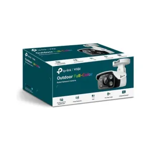 TP-Link VIGI 4MP C340(6mm)  Outdoor Full-Colour Bullet Network Camera, 6mm Lens, Smart Detection, 3YW