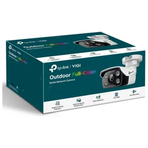 TP-Link VIGI 5MP C350(2.8mm) Full-Colour Bullet Network Camera 2.8mm Lens, Two-Way Audio, Smart Detection,
