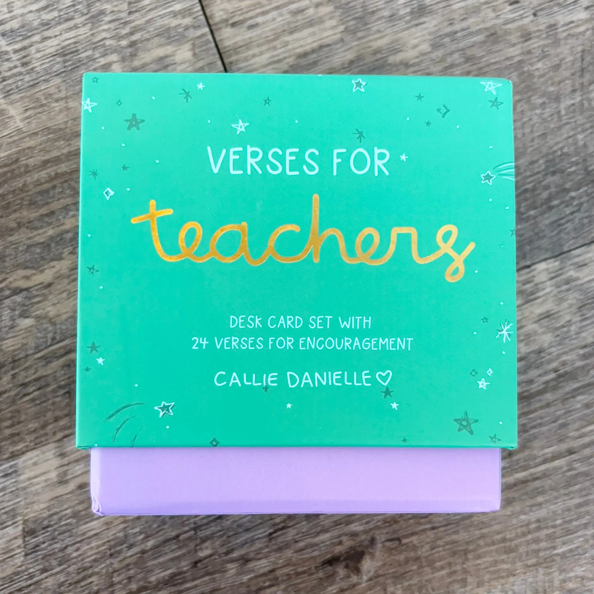 Verses For Teachers Card Set