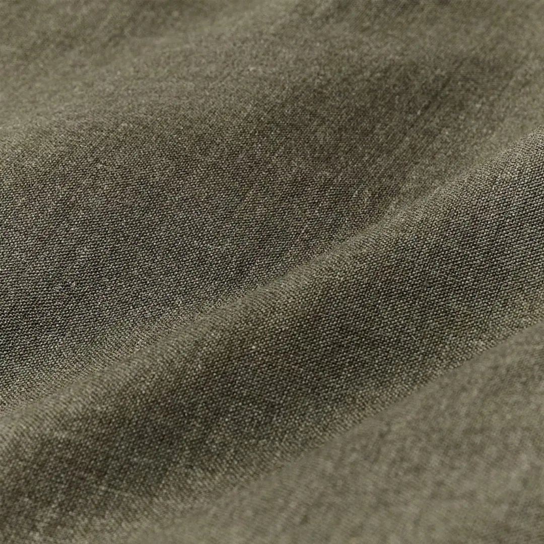 Worsted Wool Guide Shirt (Forest Green Heather)